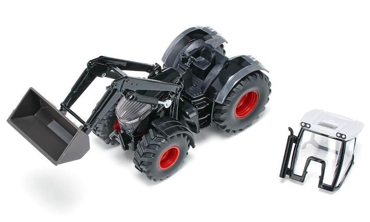 Siku, MAN, Fendt 942 Vario, traktor z przednią ładowarką, model pojazdu, 1990