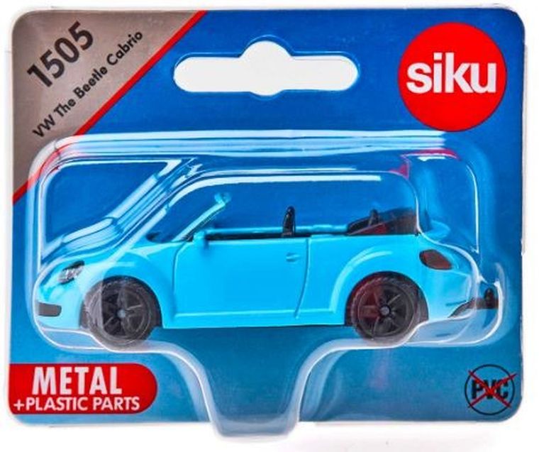 Siku, Samochód VW The Beetle Cabrio, model pojazdu, 1505