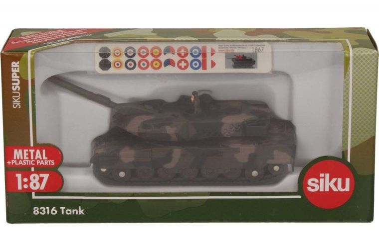 Siku Super, Czołg w moro, model pojazdu, 8316