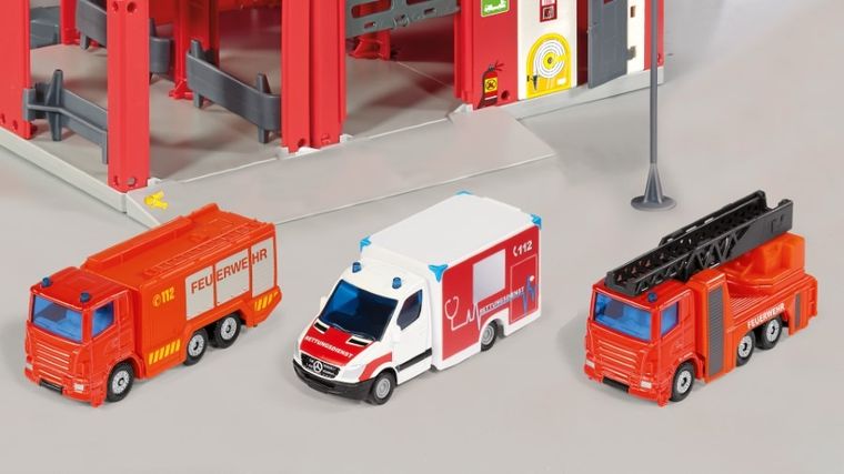 Siku Super, zestaw pojazdów ratunkowych, 6326