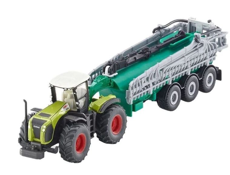 Siku, Traktor Claas Xerion z cysterną, model pojazdu, 1827