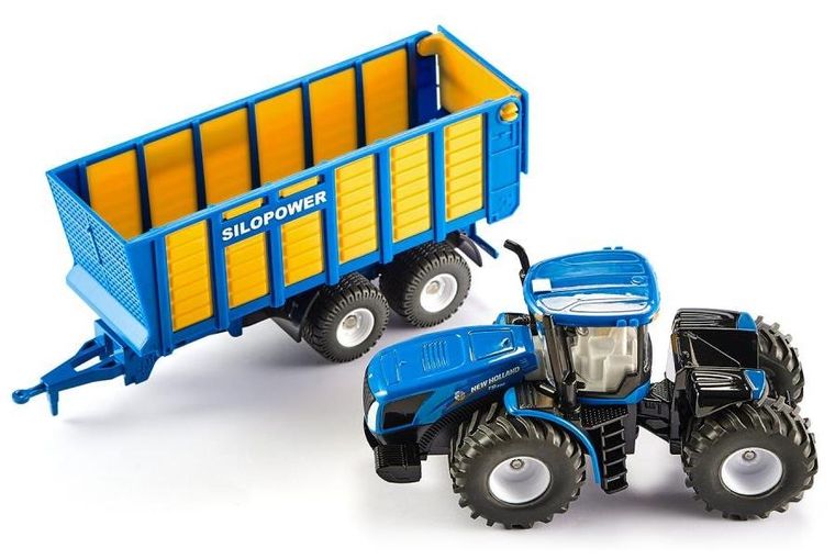 Siku, Traktor New Holland T9.56 z przyczepą, model pojazdu, 1947
