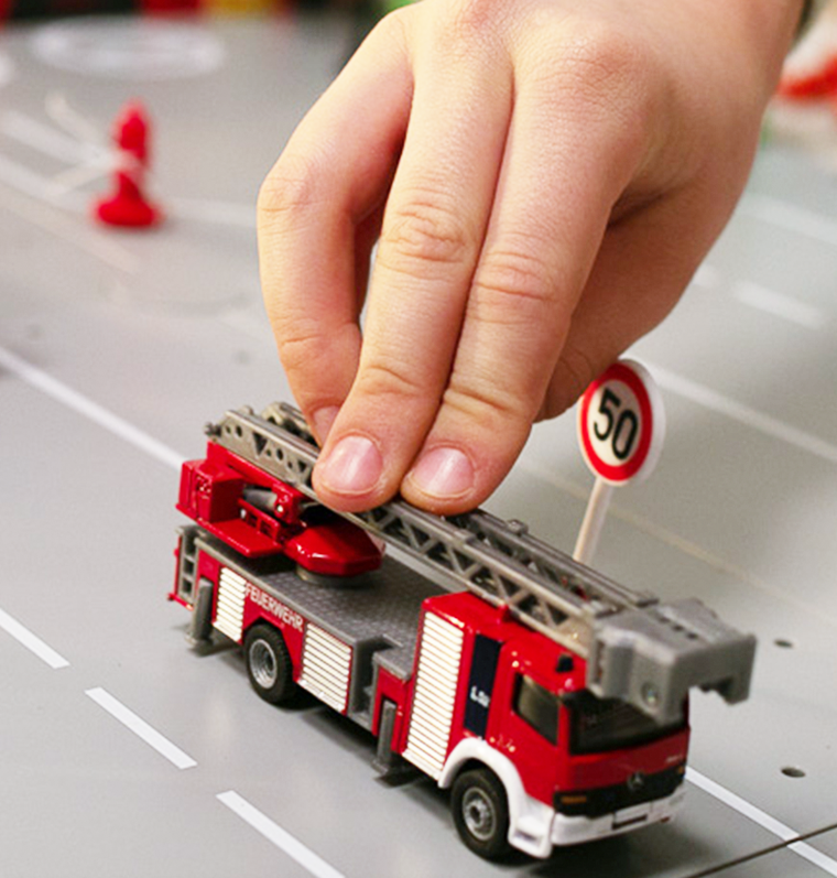 Siku, Wóz strażacki z drabiną, model pojazdu, 1841