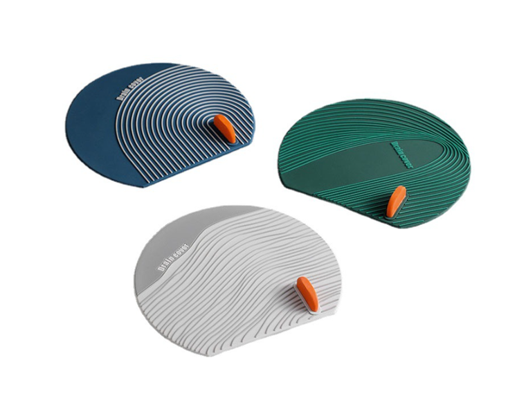 Silikonowy korek do wanny, korek spustowy do prysznica, zlewu, zielony