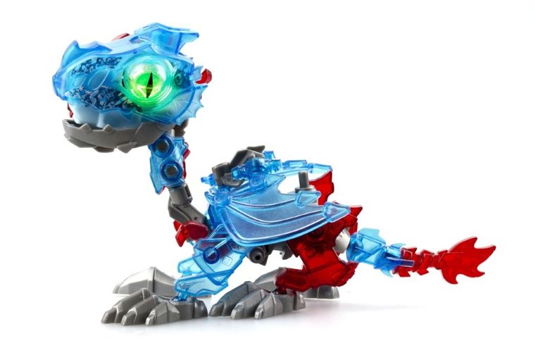 Silverlit, Biopod, Battle Duo, dinozaur do składania w jajku