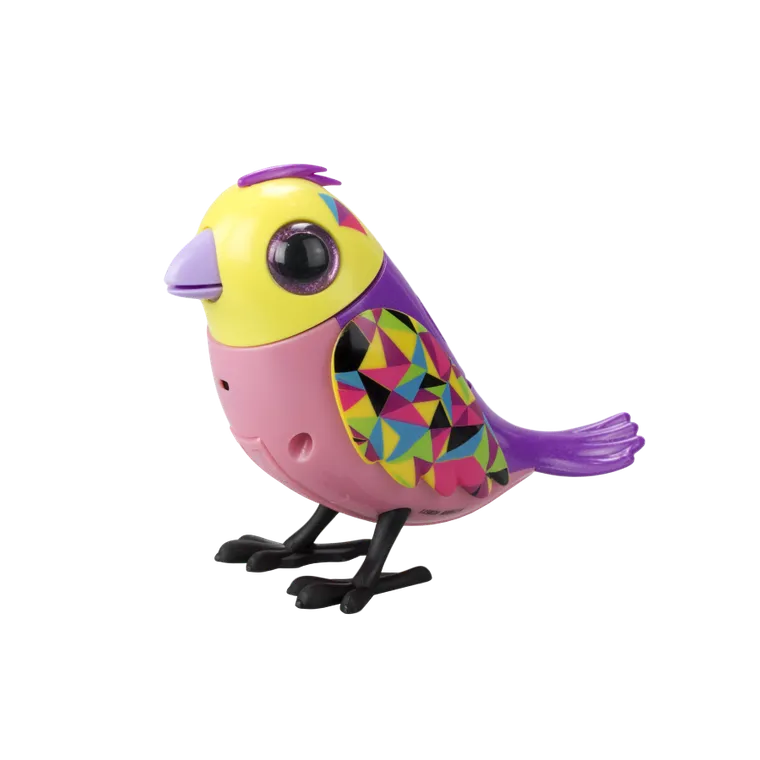 Silverlit, DigiBird, ćwierkający ptaszek, zabawka interaktywna, Pink