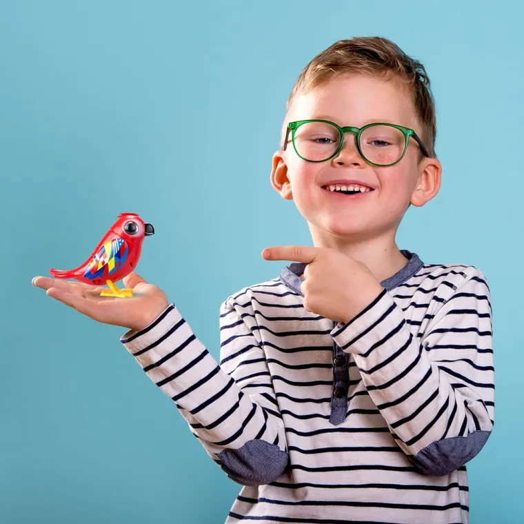 Silverlit, DigiBirds, ćwierkające ptaszki, zabawka interaktywna, 2 szt.