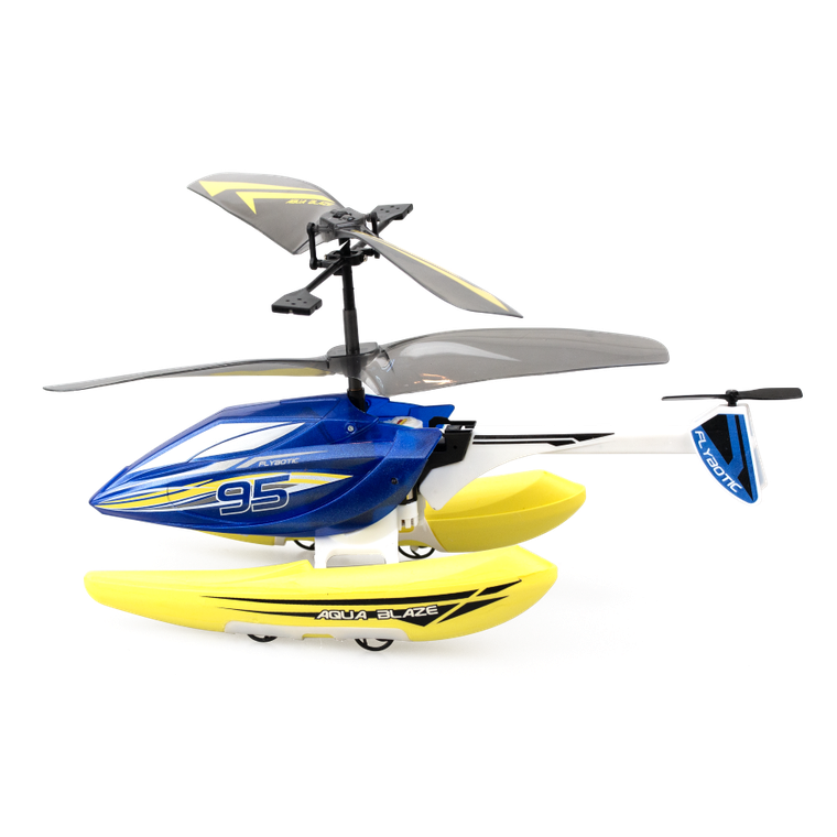 Silverlit, Flybotic, Aqua Blaze, pływający helikopter interaktywny, pojazd zdalnie sterowany
