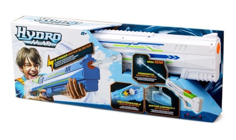 Silverlit, Hydro M.A.D. pistolet na wodę, biały