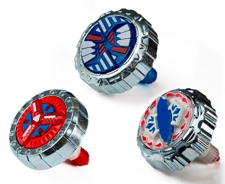 Silverlit, Trio shot blaster, avalanche, wyrzutnia spinerów