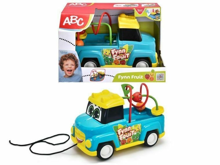 Simba, ABC, owocowy pojazd ze sznureczkiem, 30 cm