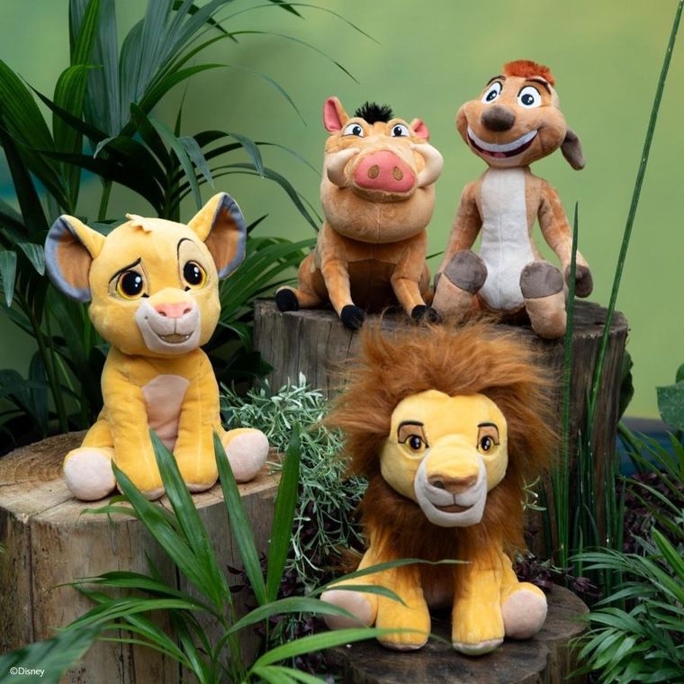 Simba, Król Lew, Pumba, maskotka, 25 cm
