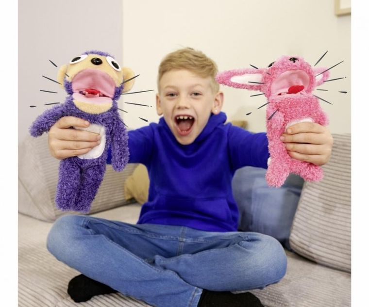 Simba, króliczek, maskotka interaktywna