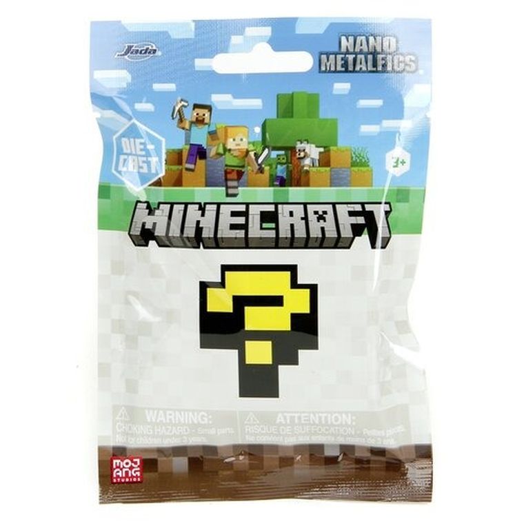 Simba, Minecraft, metalowa figurka kolekcjonerska, 4 cm, 1 szt.