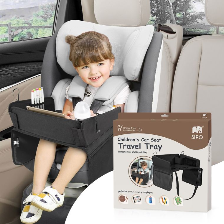 Sipo, stolik podróżny do fotelika samochodowego