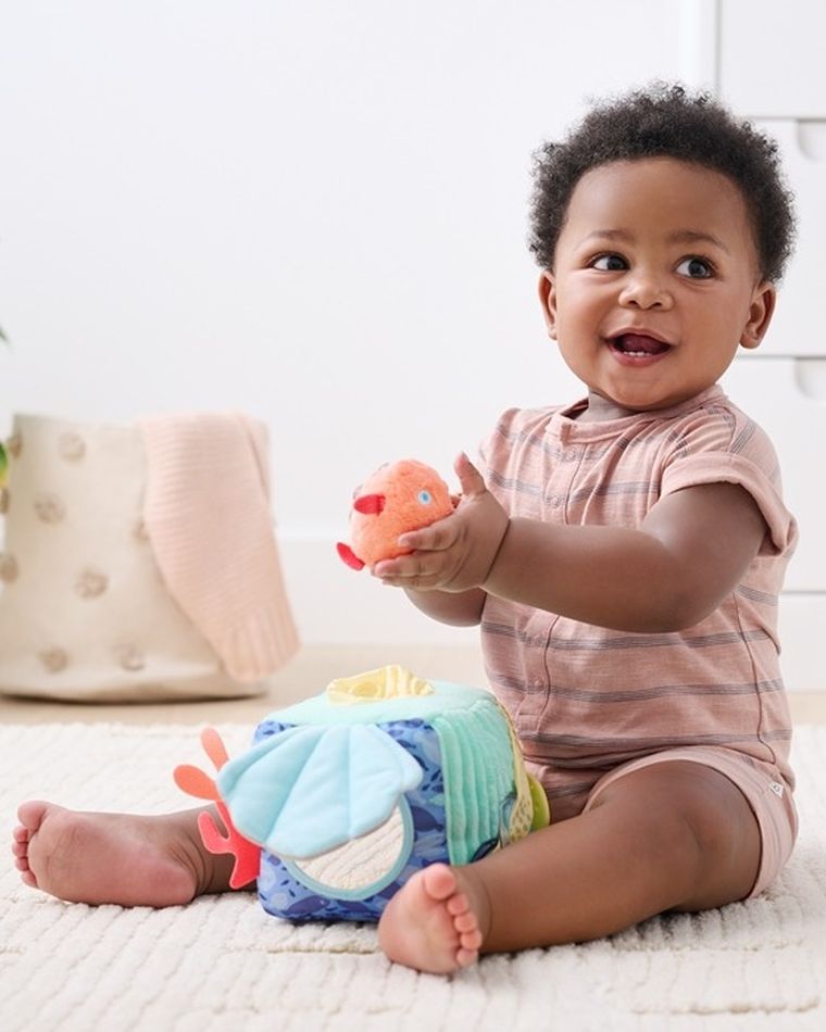 Skip Hop, Seascape, miękka kostka sensoryczna