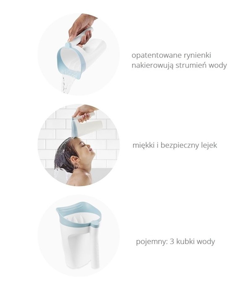 Skip Hop, Wave, kubek do mycia głowy