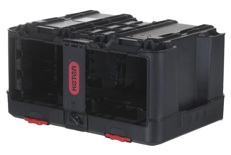 Skrzynia Narzędziowa Z 3 Organizerami Stack N Roll