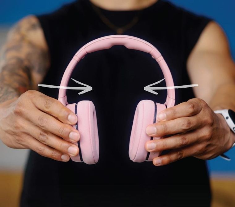 Skullcandy, słuchawki, Crusher 540 Active Over-Ear, Soft Pink