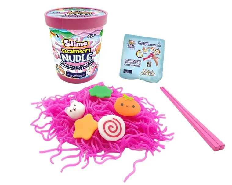 Slime, Ramen Nudle, marzenie jednorożca, zestaw kreatywny