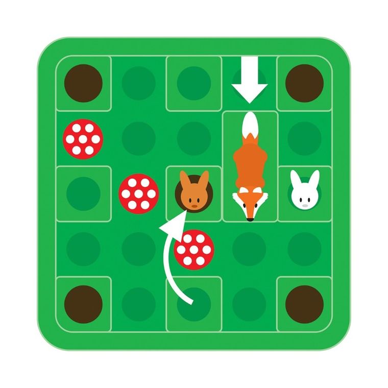 Smart Games, Jump In', wersja angielska, gra logiczna