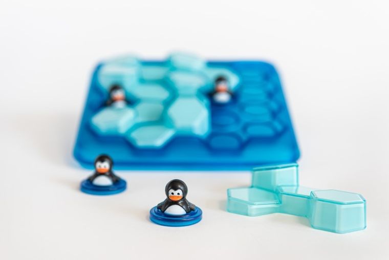 Smart Games, Pingwiny - zabawa w basenie, gra logiczna