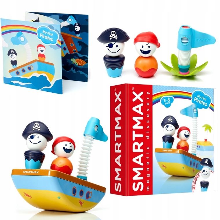 SmartMax, My First Pirates, klocki magnetyczne