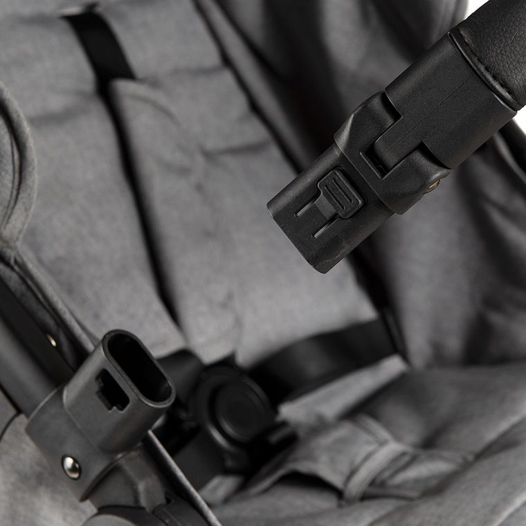 Smiki, Aurora, wózek spacerowy, szary