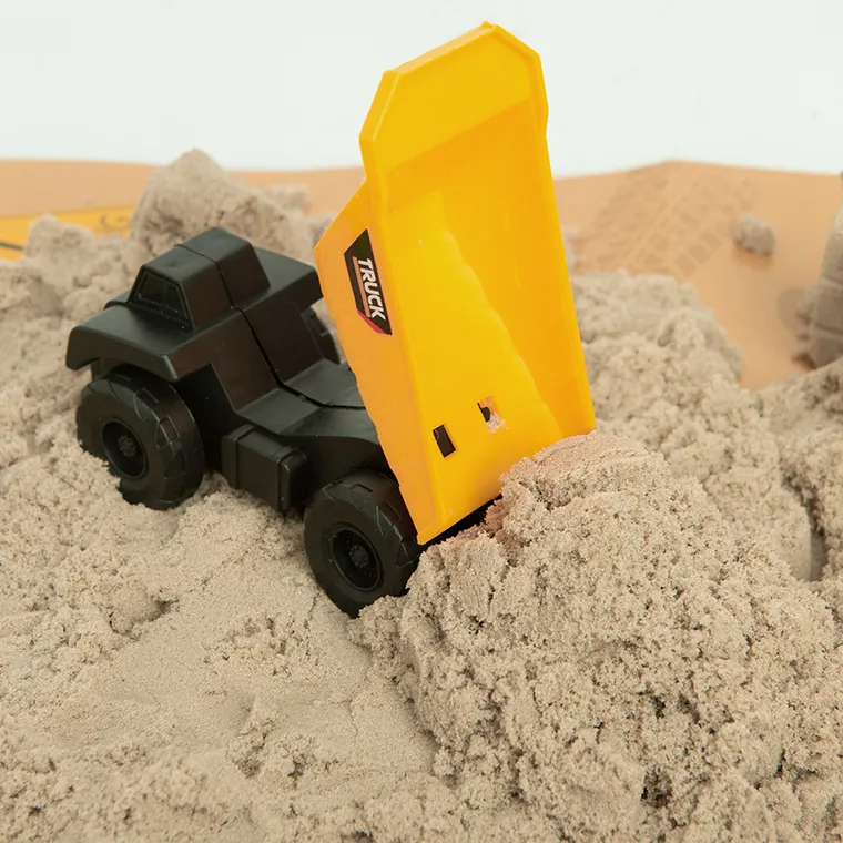 Smiki, Budowa, piasek sensoryczny, masa plastyczna