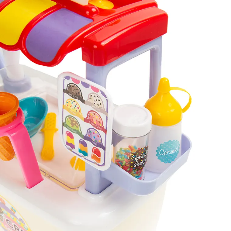 Smiki, Dough Ice Dream Cart, Lodziarnia, masa plastyczna