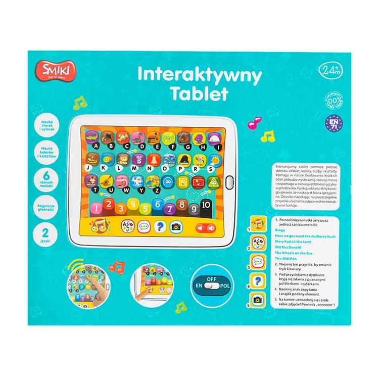 Smiki, interaktywny tablet
