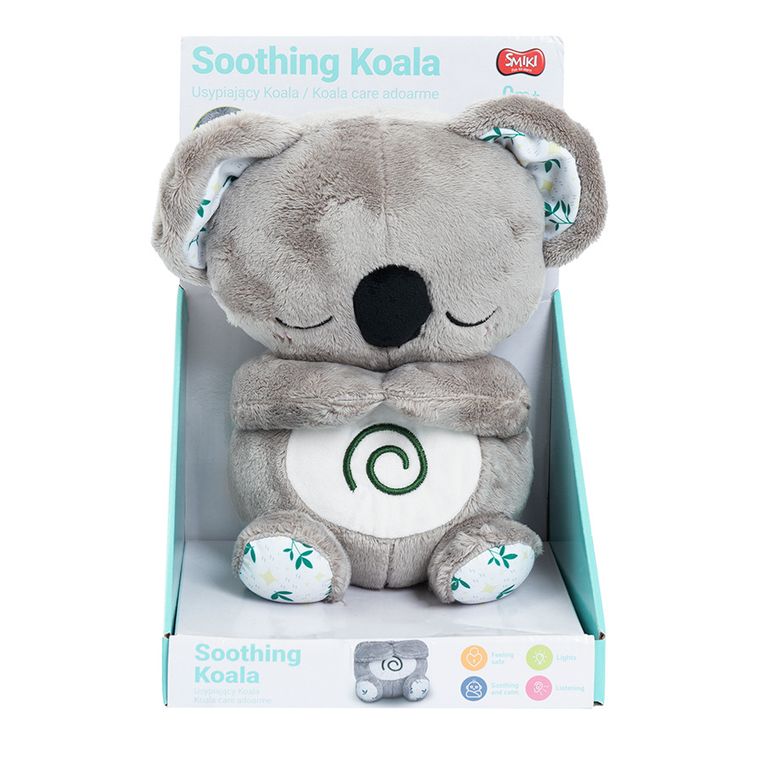 Smiki, Koala, maskotka uspokajająca, zabawka interaktywna