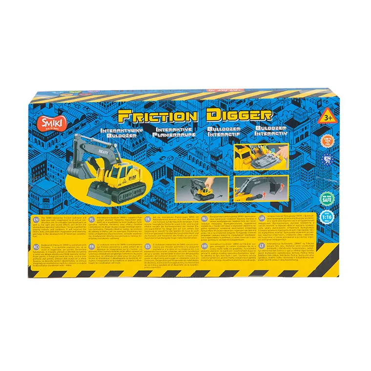 Smiki, Koparka, pojazd z dźwiękiem, 1:16