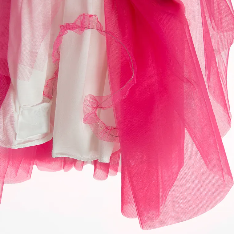 Smiki, Kowbojka, strój dla dzieci, różowy, LED, 5-6 lat