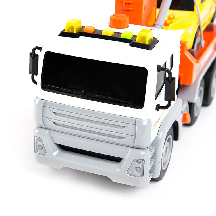 Smiki, Laweta, pojazd, światło i dźwięk, pomarańczowy, 1:12