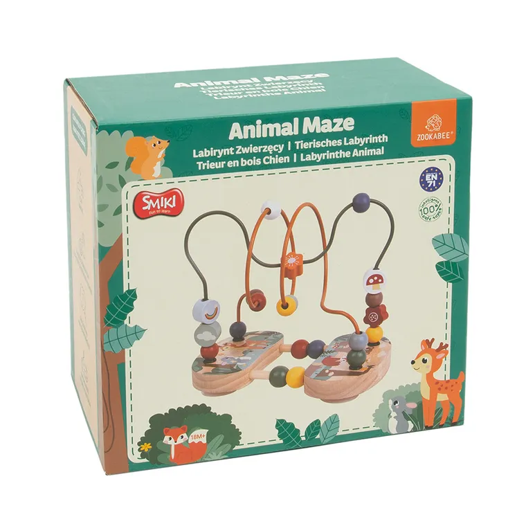 Smiki, Leśne zwierzęta, labirynt przeplatanka