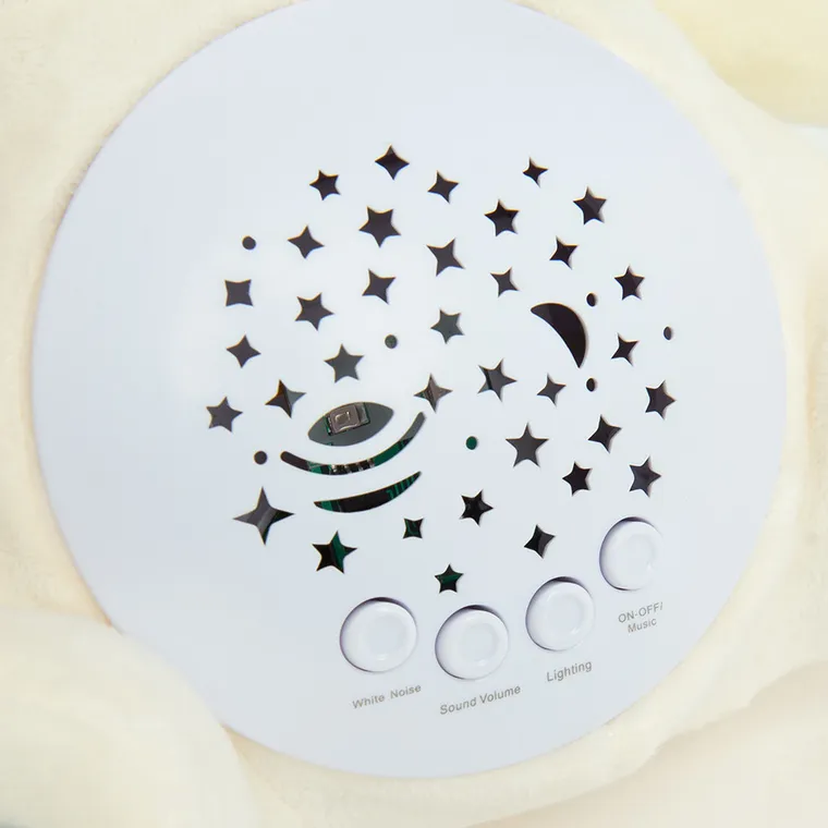 Smiki, Little Dreamer, projektor, miś, kremowy