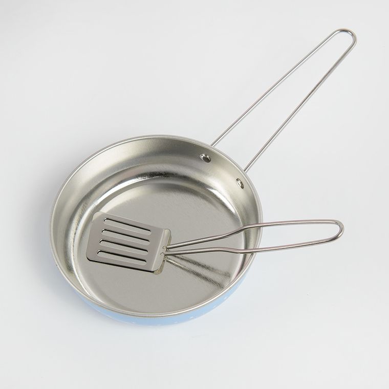 Smiki, metalowy zestaw kuchenny w kuferku, 9 elementów