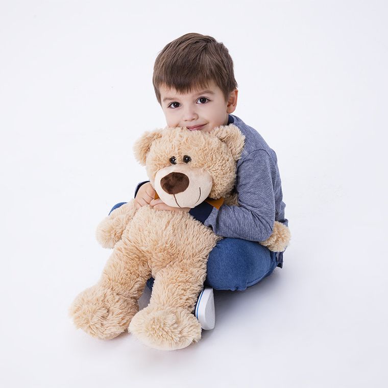 Smiki, Miś, maskotka, brązowa, 38 cm