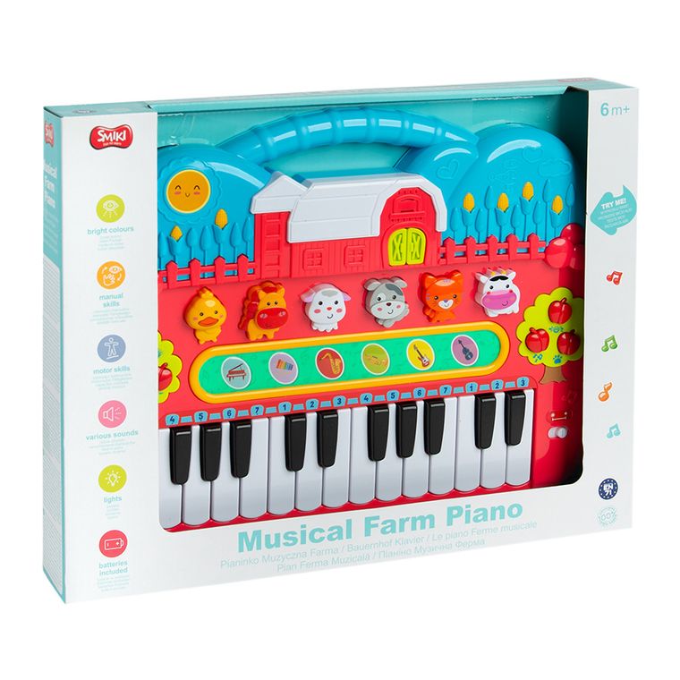 Smiki, Muzyczna farma, keyboard, zabawka interaktywa