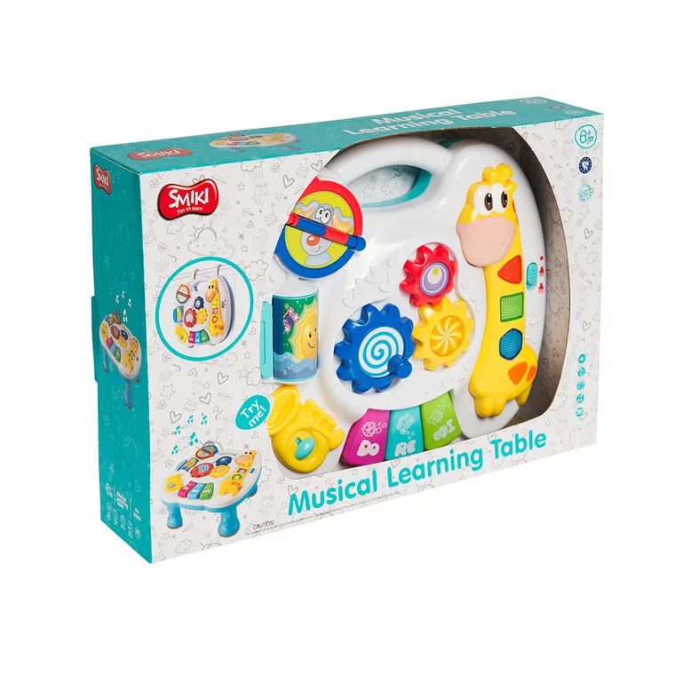 Smiki, muzyczny stolik, zabawka interaktywna