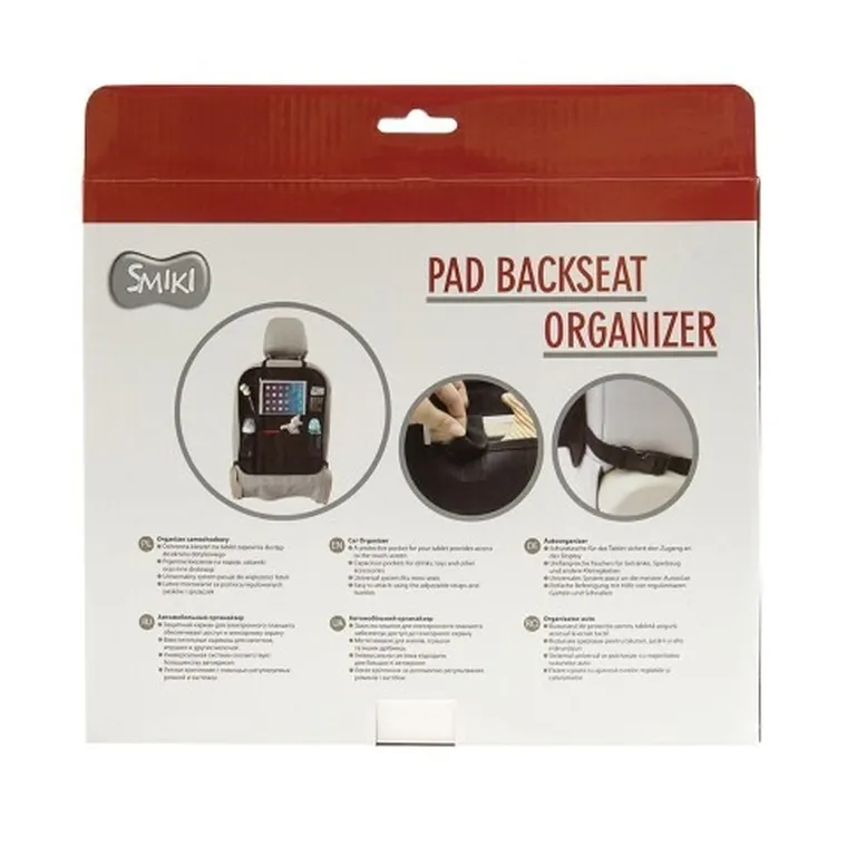 Smiki, organizer samochodowy, czarny