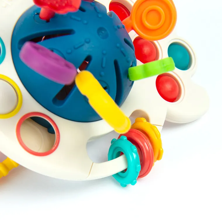 Smiki, Ośmiornica sensoryczna, zabawka interaktywna, przeciąganiec