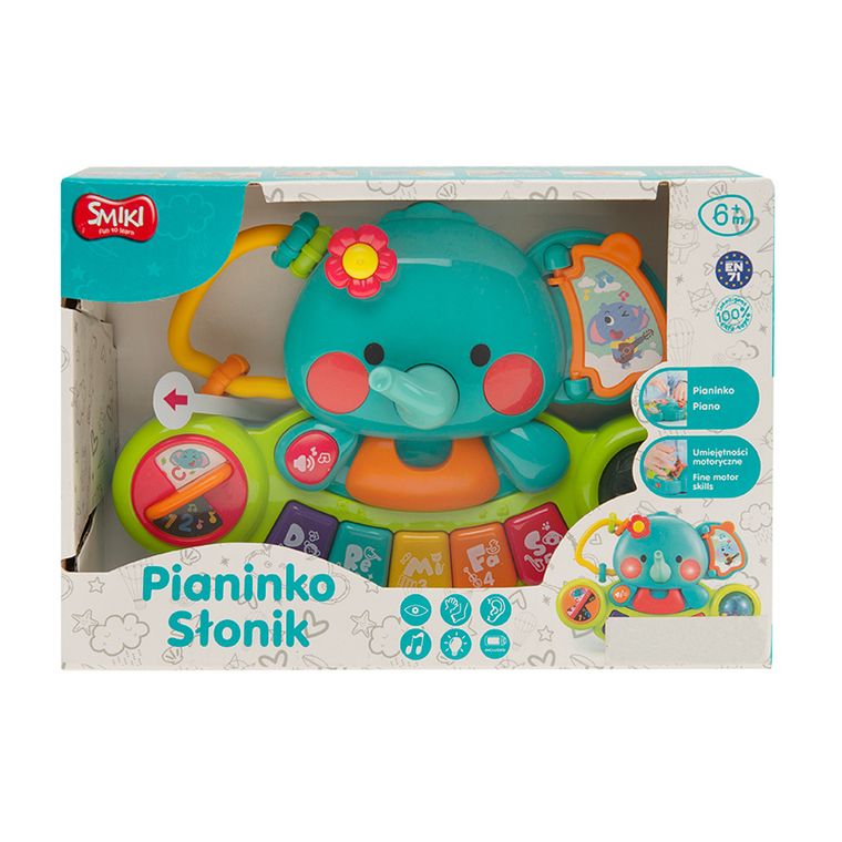 Smiki, Pianinko Słonik, zabawka interaktywna