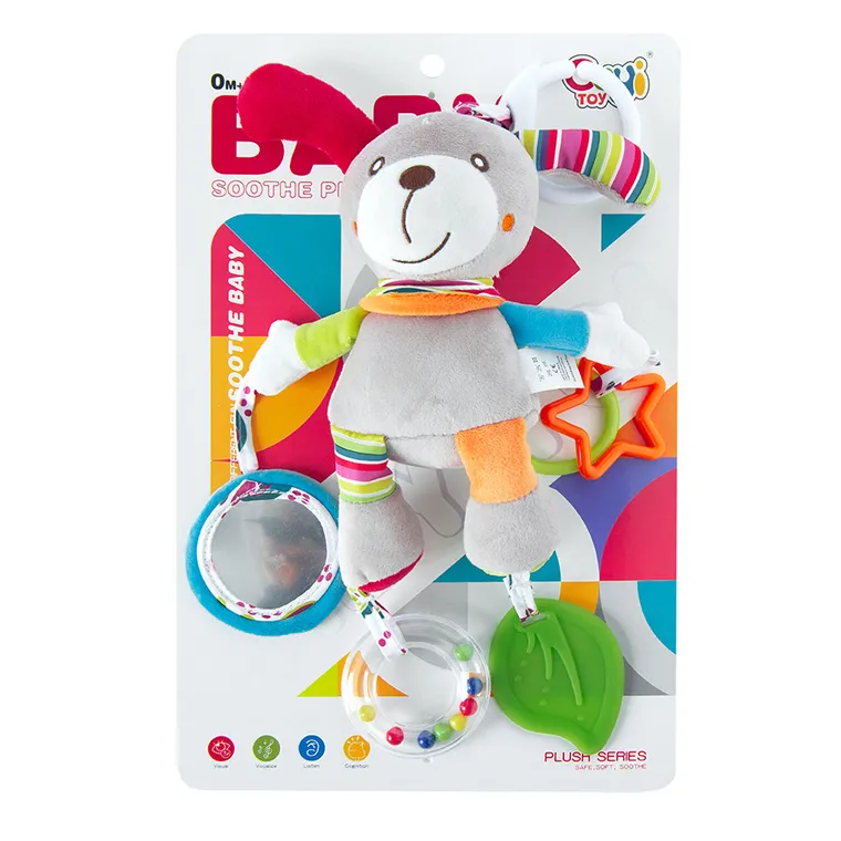 Smiki, Pies, maskotka z zawieszką i gryzakiem