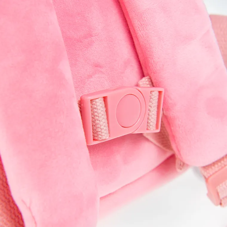 Smiki, plecak z odpinaną lalką, różowy