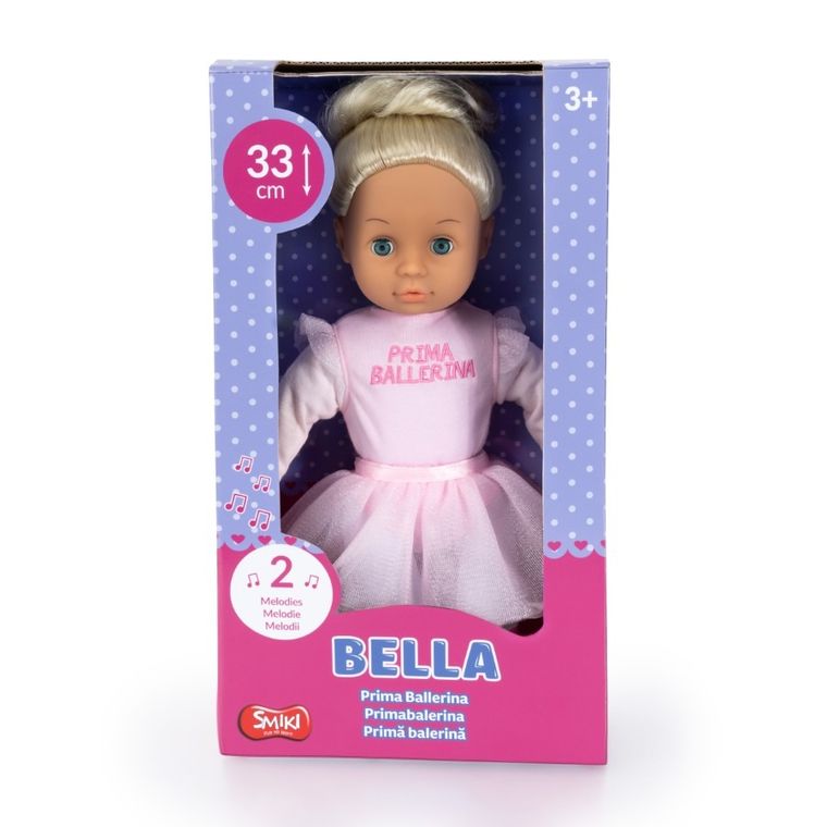 Smiki, Prima Balerina, Bella, lalka bobas, 33 cm