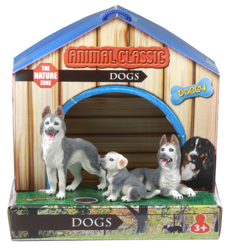 Smiki, Rodzina piesków, zestaw figurek, 3 szt.