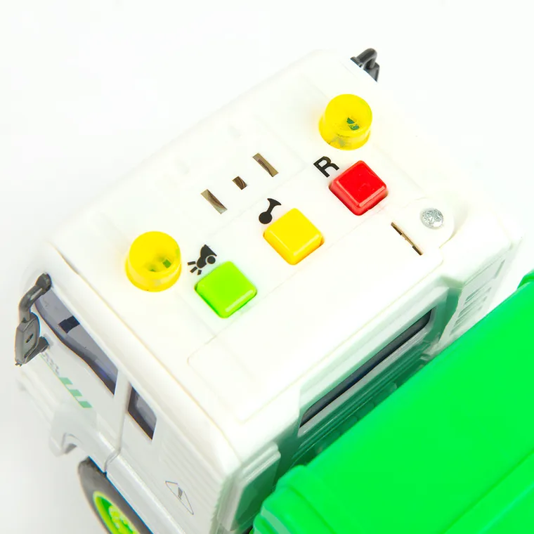 Smiki, Śmieciarka, pojazd, światło i dźwięk, 1:20