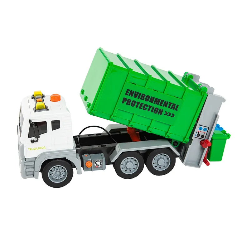 Smiki, Śmieciarka, pojazd, światło i dźwięk